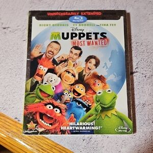 🌟3/$25🌟 Disney Muppets Most Wanted Blu-ray + DVD